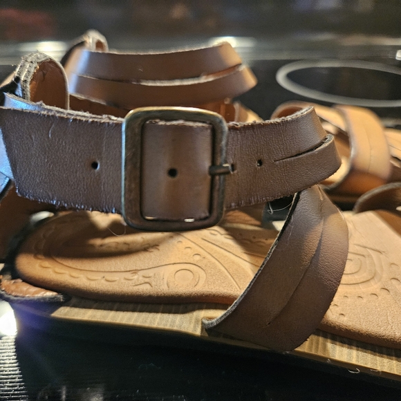 Clarks Women’s Billie Jazz Honey Padded Sandals - size 5.5 m - Picture 4 of 6